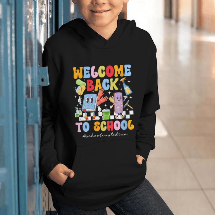 Women's Back To School Custodian First Day Of School Custodian Graphic Youth Hoodie Women's Back To School Custodian First Day Of School Custodian Graphic Youth Hoodie