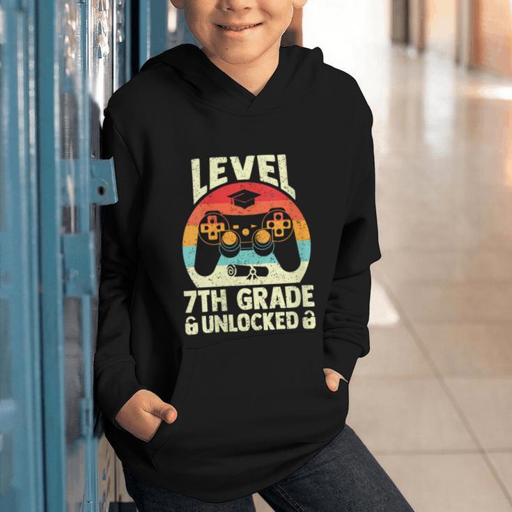 Women's Level 7th Grade Unlocked Back To School 7th Grade Boys Graphic Youth Hoodie Women's Level 7th Grade Unlocked Back To School 7th Grade Boys Graphic Youth Hoodie