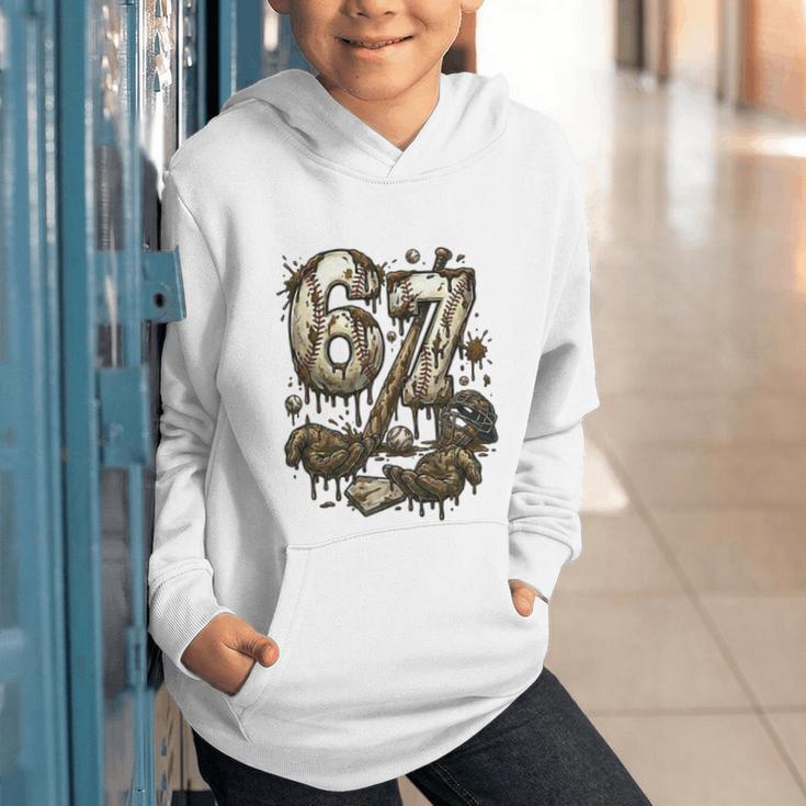 67 Baseball Six Seven Baseball 6 7 Kids Boys Girls Graphic Youth Hoodie 67 Baseball Six Seven Baseball 6 7 Kids Boys Girls Graphic Youth Hoodie