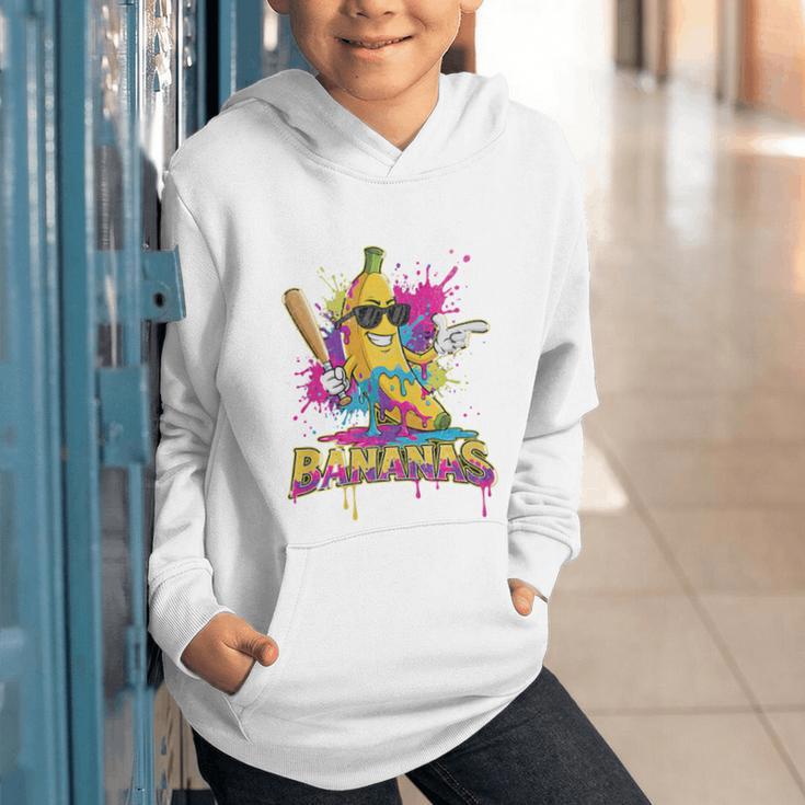 Baseball Banana Splatter Sports Kids Teens Premium Tri-Blend Graphic Youth Hoodie Baseball Banana Splatter Sports Kids Teens Premium Tri-Blend Graphic Youth Hoodie