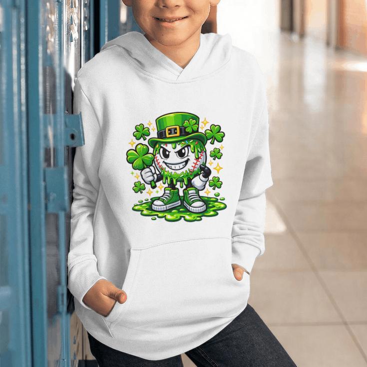 Baseball Drip Icecream Apparel Youth Boy St Patrick Day Graphic Youth Hoodie Baseball Drip Icecream Apparel Youth Boy St Patrick Day Graphic Youth Hoodie