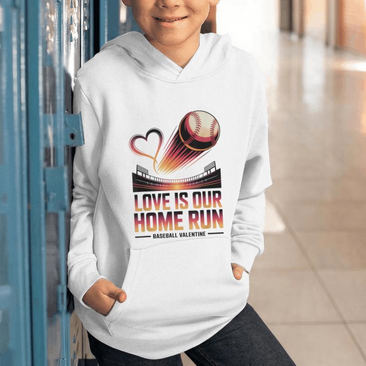 Baseball Valentine Forever On Deck For You Graphic Youth Hoodie Baseball Valentine Forever On Deck For You Graphic Youth Hoodie