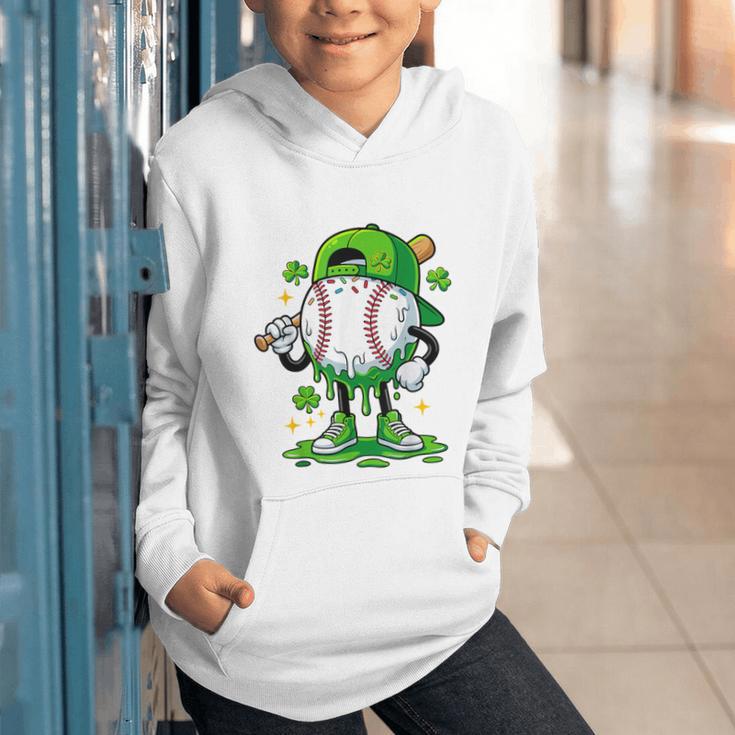 Boys St Patrick’s Day Baseball Drip Ice Cream Apparel Youth Graphic Youth Hoodie Boys St Patrick’s Day Baseball Drip Ice Cream Apparel Youth Graphic Youth Hoodie
