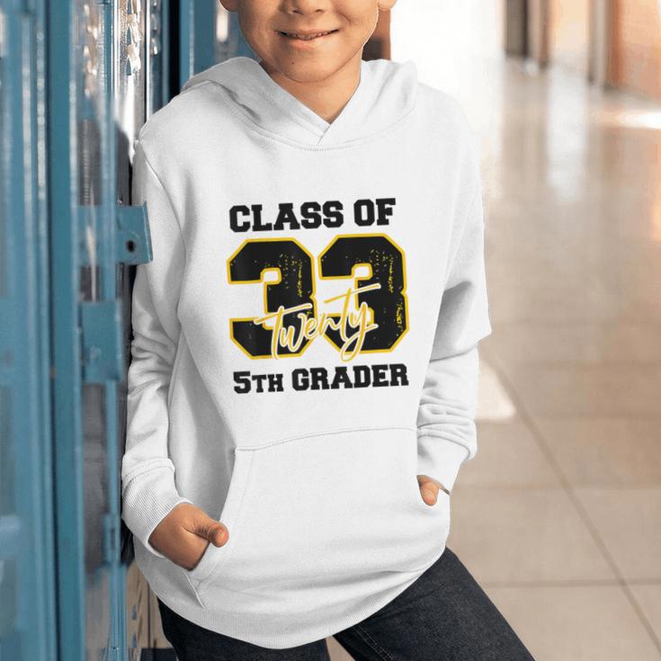 Class Of 2033 5th Grader Elementary School Back To School Graphic Youth Hoodie Class Of 2033 5th Grader Elementary School Back To School Graphic Youth Hoodie