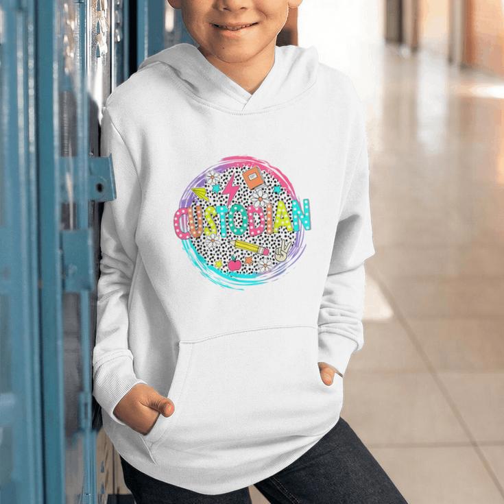 Cute Custodian Shirt First Day Of School Back To School Gift Graphic Youth Hoodie Cute Custodian Shirt First Day Of School Back To School Gift Graphic Youth Hoodie