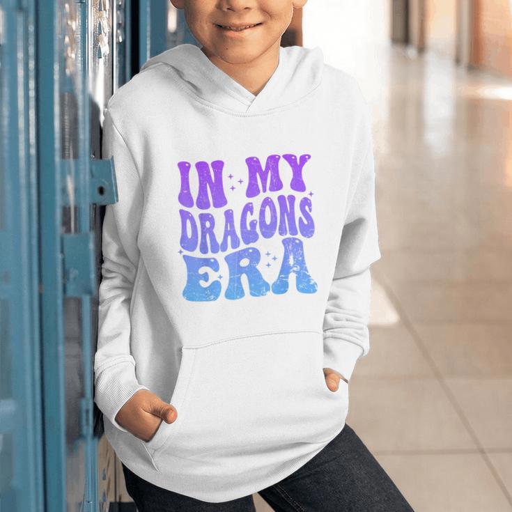 In My Dragons Era Back To School Spirit Game Retro Groovy Graphic Youth Hoodie In My Dragons Era Back To School Spirit Game Retro Groovy Graphic Youth Hoodie