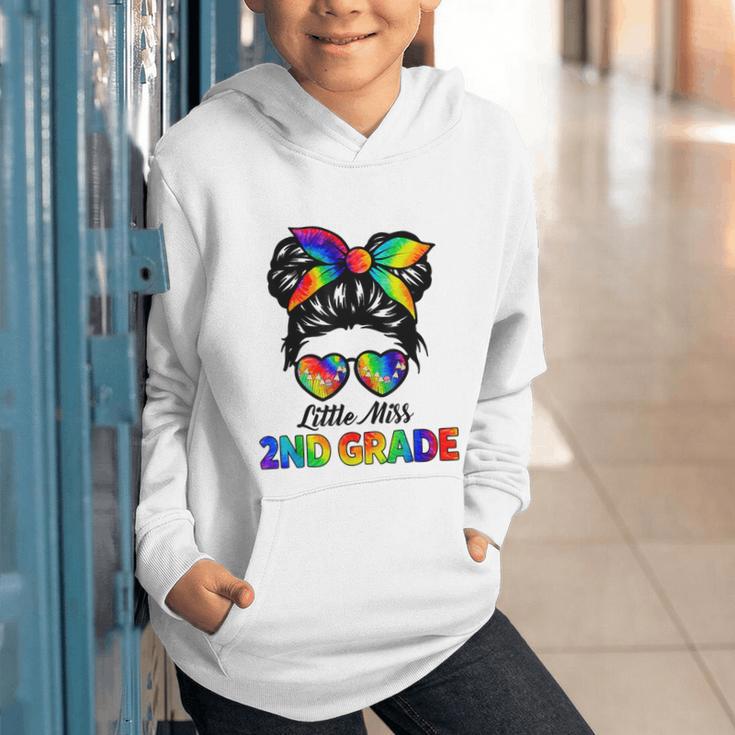 Girls Second Grade Back To School Cute Little Miss 2nd Grade Graphic Youth Hoodie Girls Second Grade Back To School Cute Little Miss 2nd Grade Graphic Youth Hoodie