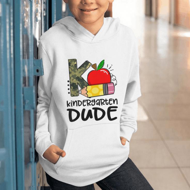 Kindergarten Dude Student Kindergarten Squad Back To School Graphic Youth Hoodie Kindergarten Dude Student Kindergarten Squad Back To School Graphic Youth Hoodie