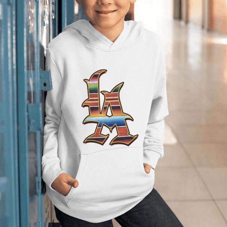 LA Sarape Los Angeles LA Sarape East LA Baseball Mexican Premium Tri-Blend Graphic Youth Hoodie LA Sarape Los Angeles LA Sarape East LA Baseball Mexican Premium Tri-Blend Graphic Youth Hoodie