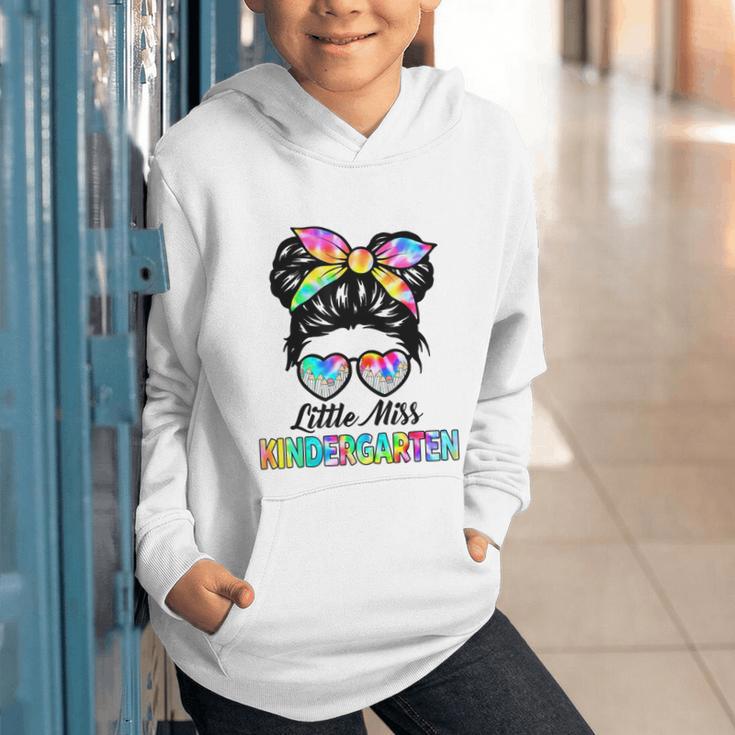Little Miss KINDERGARTEN First Day Back To School Girls Kids Graphic Youth Hoodie Little Miss KINDERGARTEN First Day Back To School Girls Kids Graphic Youth Hoodie