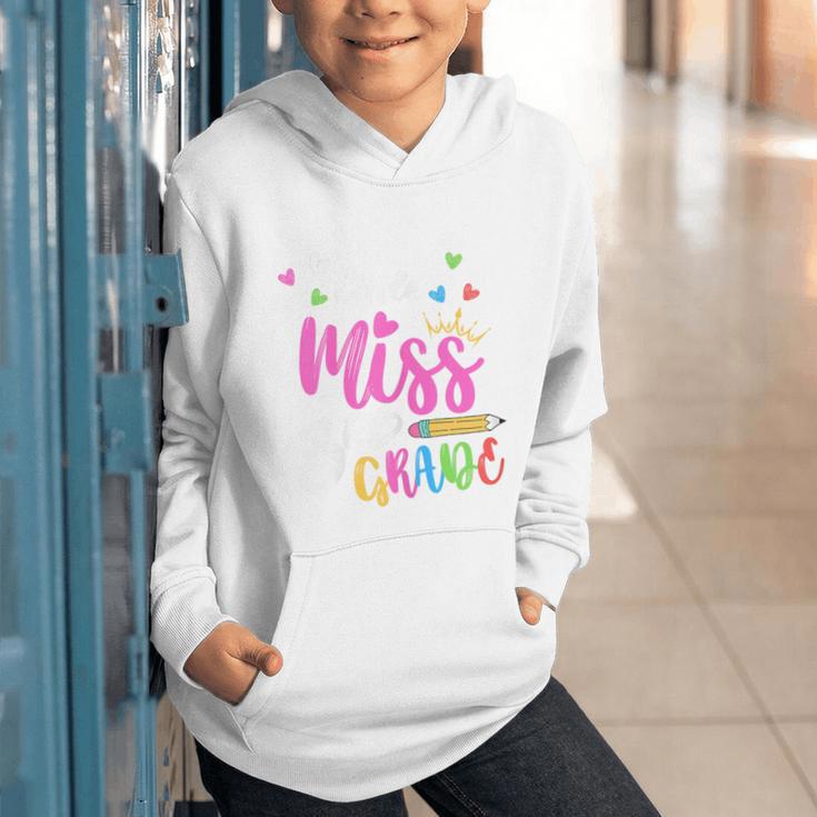 Little Misss Third Grade Back To School 3rd Grader Girl Graphic Youth Hoodie Little Misss Third Grade Back To School 3rd Grader Girl Graphic Youth Hoodie