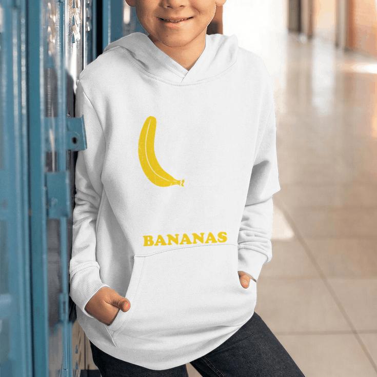 Love Bananas Banana Baseball Graphic Youth Hoodie Love Bananas Banana Baseball Graphic Youth Hoodie