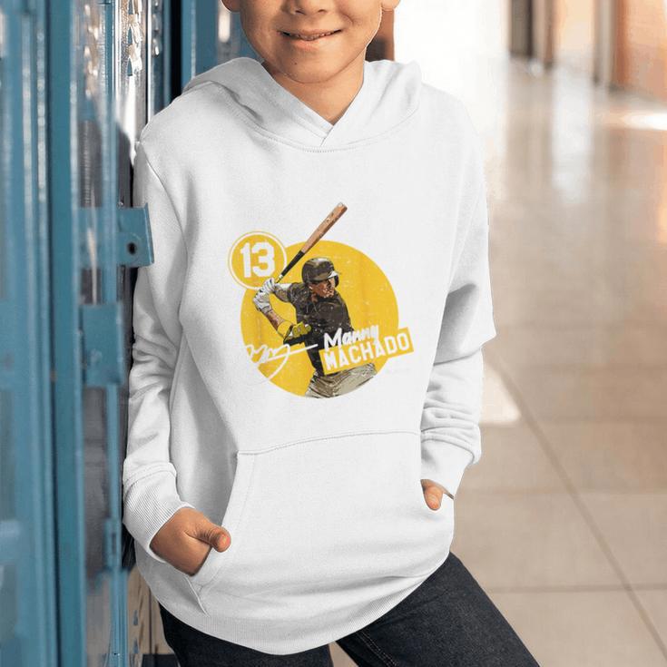 Manny Machado San Diego MLB Baseball Players MLBMAC4056 Graphic Youth Hoodie