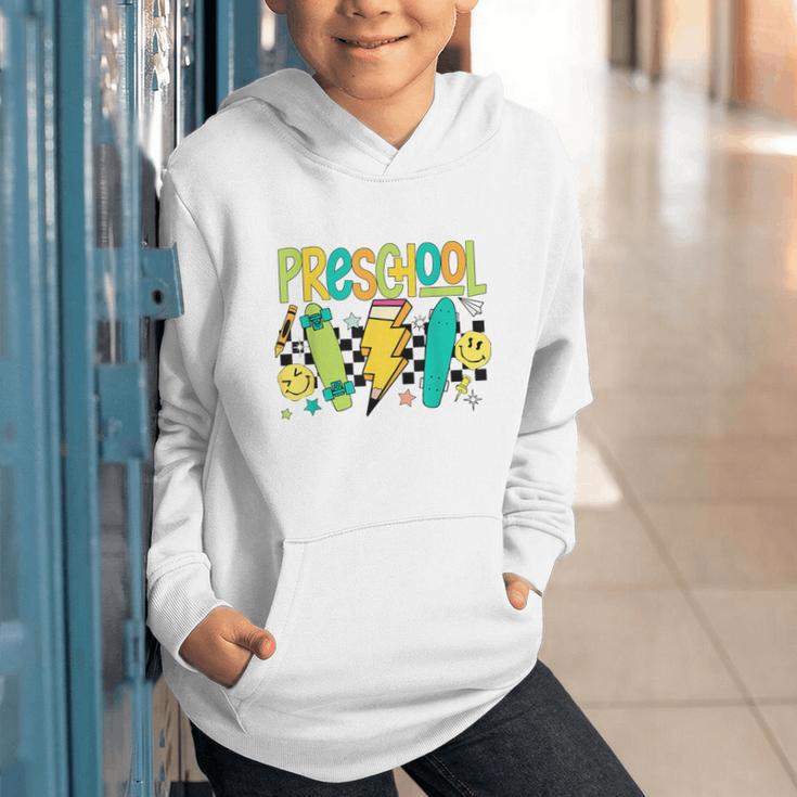 Preschool Skateboard Back To School Boy Girl Kid Graphic Youth Hoodie