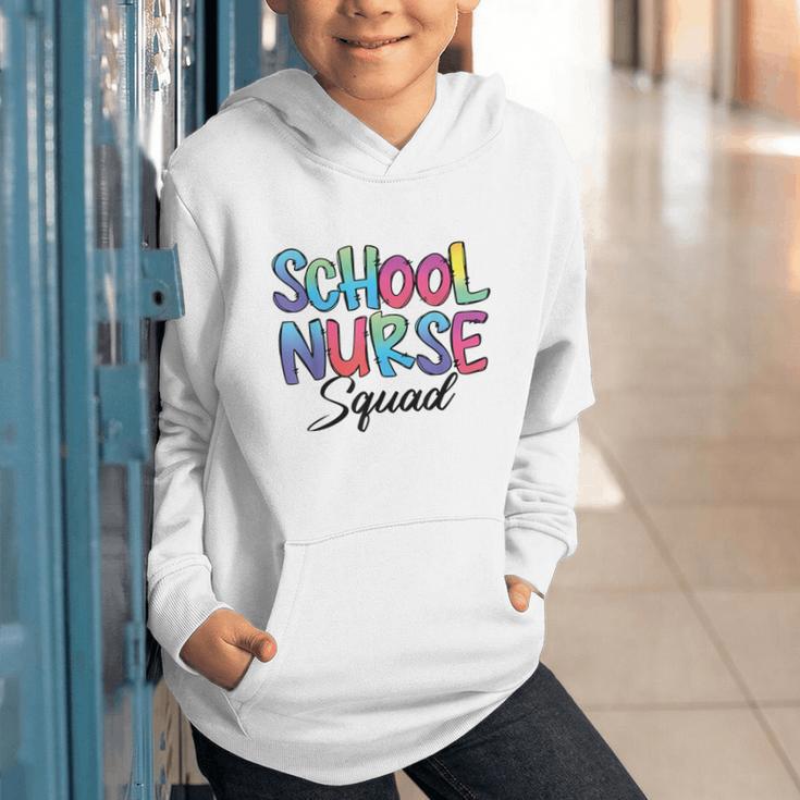 School Nurse Squad Tie Dye Back To School Appreciation Graphic Youth Hoodie School Nurse Squad Tie Dye Back To School Appreciation Graphic Youth Hoodie