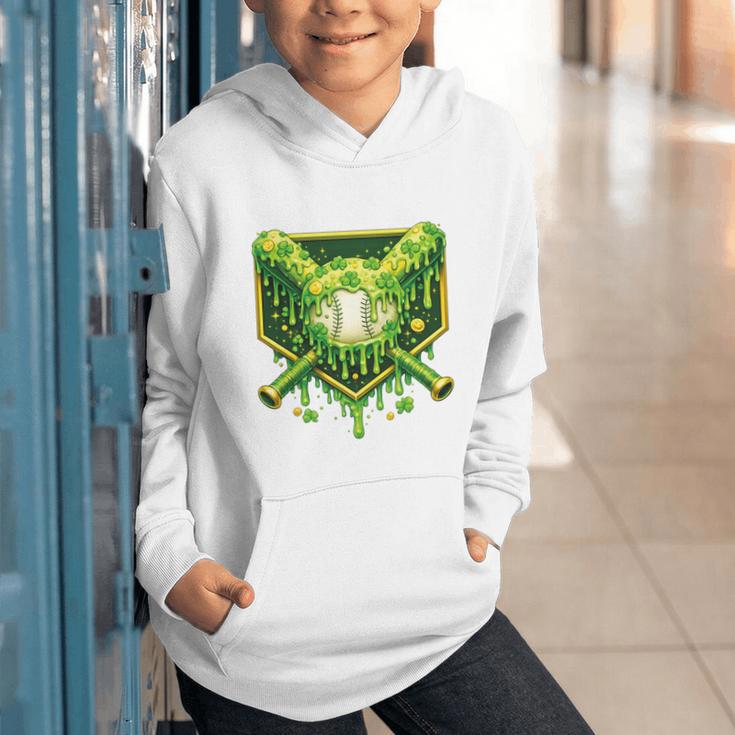 St Patrick's Day Baseball Boys Ice Cream Drip Youth Kids Premium Tri-Blend Graphic Youth Hoodie St Patrick's Day Baseball Boys Ice Cream Drip Youth Kids Premium Tri-Blend Graphic Youth Hoodie