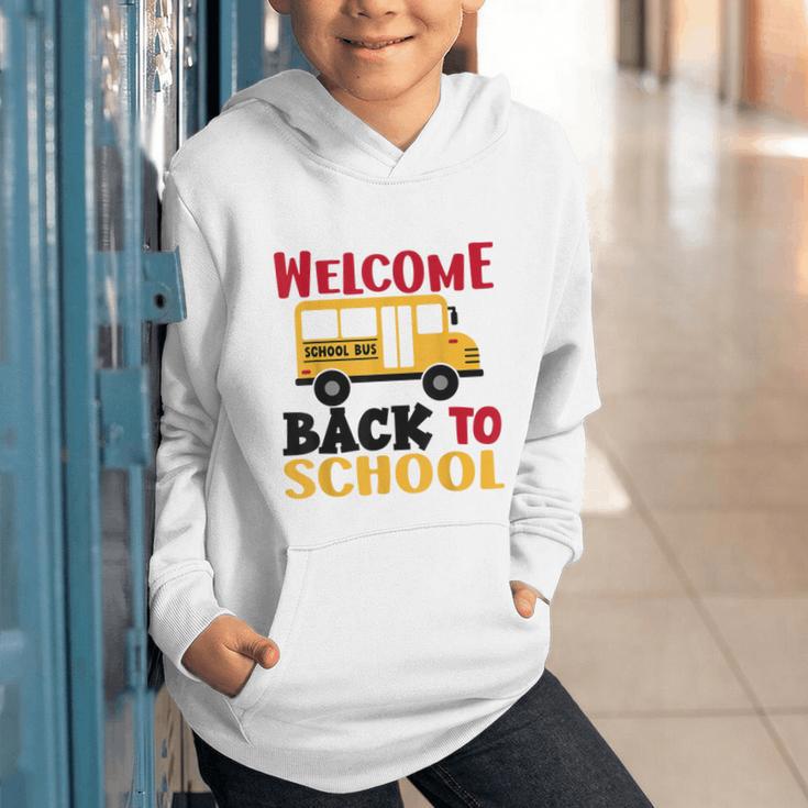 Welcome Back To School For Bus Drivers First Day Of School Graphic Youth Hoodie Welcome Back To School For Bus Drivers First Day Of School Graphic Youth Hoodie