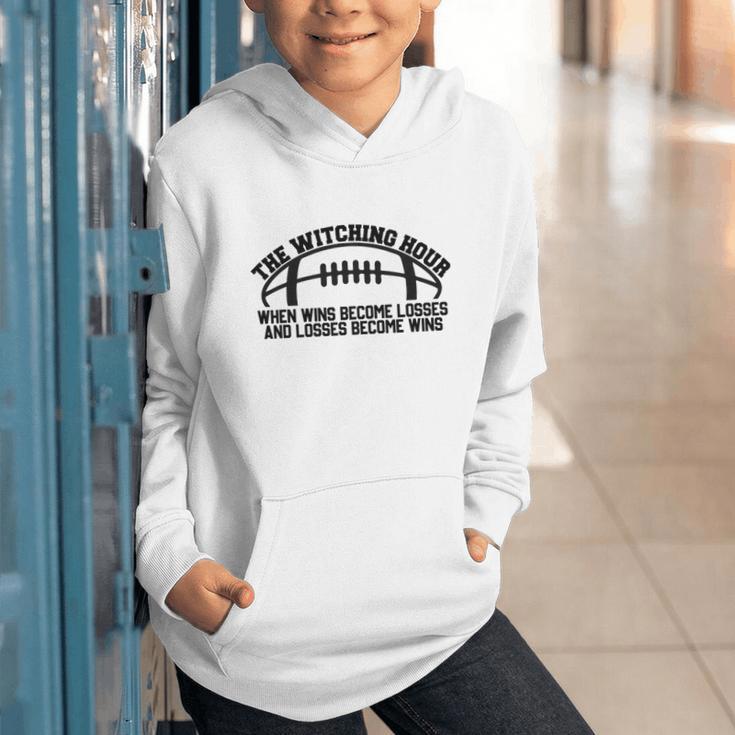 The Witching Hour When Wins Become Losses Baseball Premium Tri-Blend Graphic Youth Hoodie The Witching Hour When Wins Become Losses Baseball Premium Tri-Blend Graphic Youth Hoodie