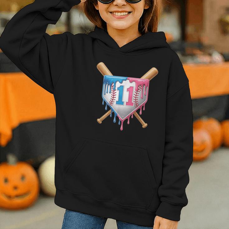 11th Birthday 11yr 2014 Baseball 11 Player 11th Birthday Graphic Youth Hoodie 11th Birthday 11yr 2014 Baseball 11 Player 11th Birthday Graphic Youth Hoodie