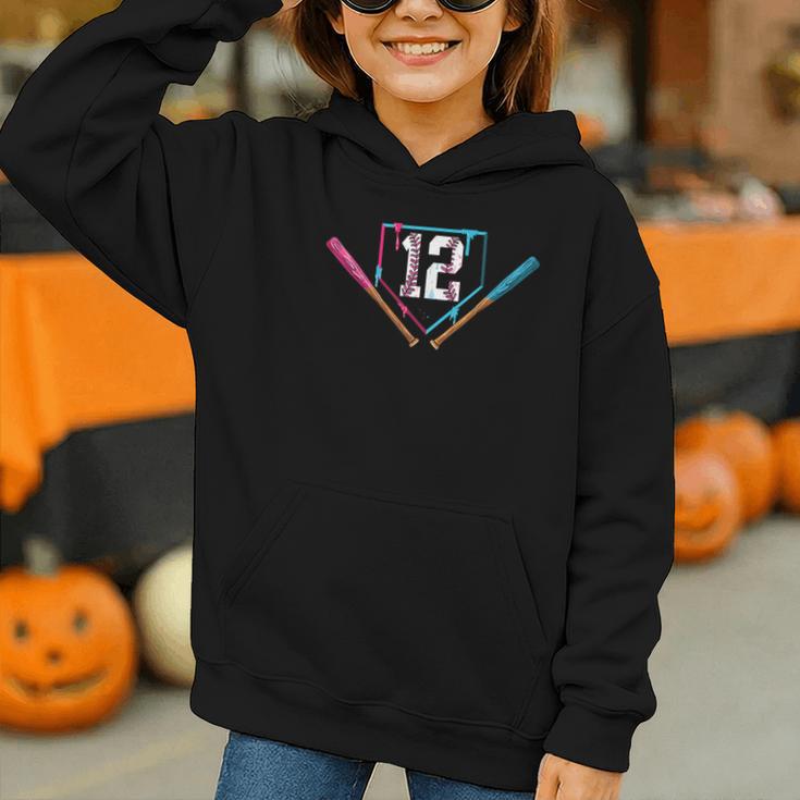 12th Birthday Baseball Ice Cream Drip 12 Years Old Boy Kids Graphic Youth Hoodie 12th Birthday Baseball Ice Cream Drip 12 Years Old Boy Kids Graphic Youth Hoodie