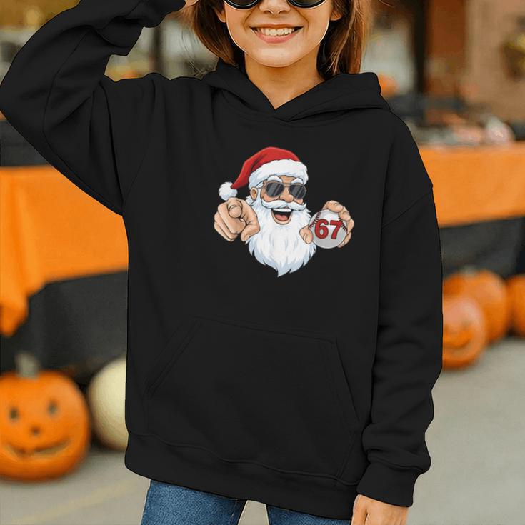 67 Baseball Santa Six Seven Meme Christmas Men Women Kids Graphic Youth Hoodie 67 Baseball Santa Six Seven Meme Christmas Men Women Kids Graphic Youth Hoodie