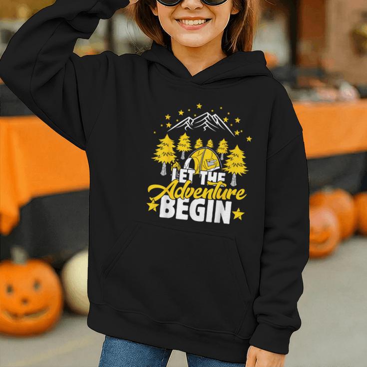 Back To School Mode Let The Adventure Begin Graphic Youth Hoodie Back To School Mode Let The Adventure Begin Graphic Youth Hoodie