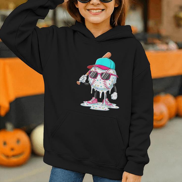 Baseball Drip Ice Cream Lifestyle Sprinkless Boy Kid Graphic Youth Hoodie Baseball Drip Ice Cream Lifestyle Sprinkless Boy Kid Graphic Youth Hoodie