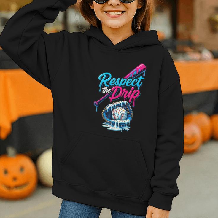 Baseball Drip Ice Cream Sprinkles Youth Boys Baseball Glove Graphic Youth Hoodie Baseball Drip Ice Cream Sprinkles Youth Boys Baseball Glove Graphic Youth Hoodie