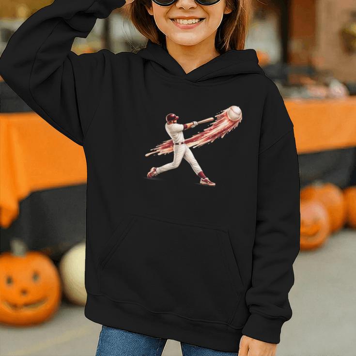 Baseball Drip Team For Boys And Girls Ice Cream Cool Graphic Youth Hoodie Baseball Drip Team For Boys And Girls Ice Cream Cool Graphic Youth Hoodie