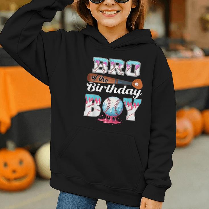 Baseball Ice Cream Drip Bro Of The Birthday Boy Graphic Youth Hoodie Baseball Ice Cream Drip Bro Of The Birthday Boy Graphic Youth Hoodie