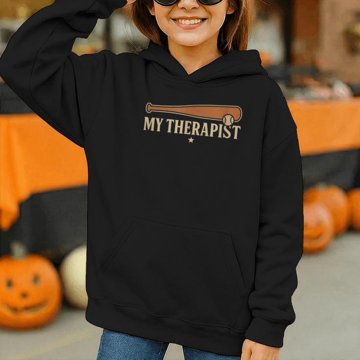 Baseball Tee My Therapist Bat Men Women Kids Graphic Youth Hoodie Baseball Tee My Therapist Bat Men Women Kids Graphic Youth Hoodie