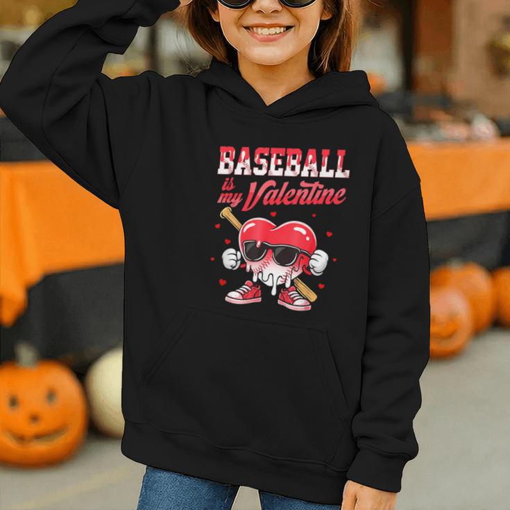 Baseball Is My Valentine Shirt Heart Drip Baseball Lovers Graphic Youth Hoodie Baseball Is My Valentine Shirt Heart Drip Baseball Lovers Graphic Youth Hoodie