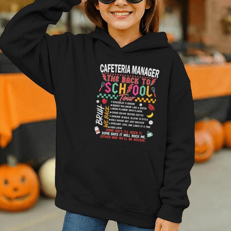 Cafeteria Manager School Cafeteria Crew Back To School Graphic Youth Hoodie Cafeteria Manager School Cafeteria Crew Back To School Graphic Youth Hoodie