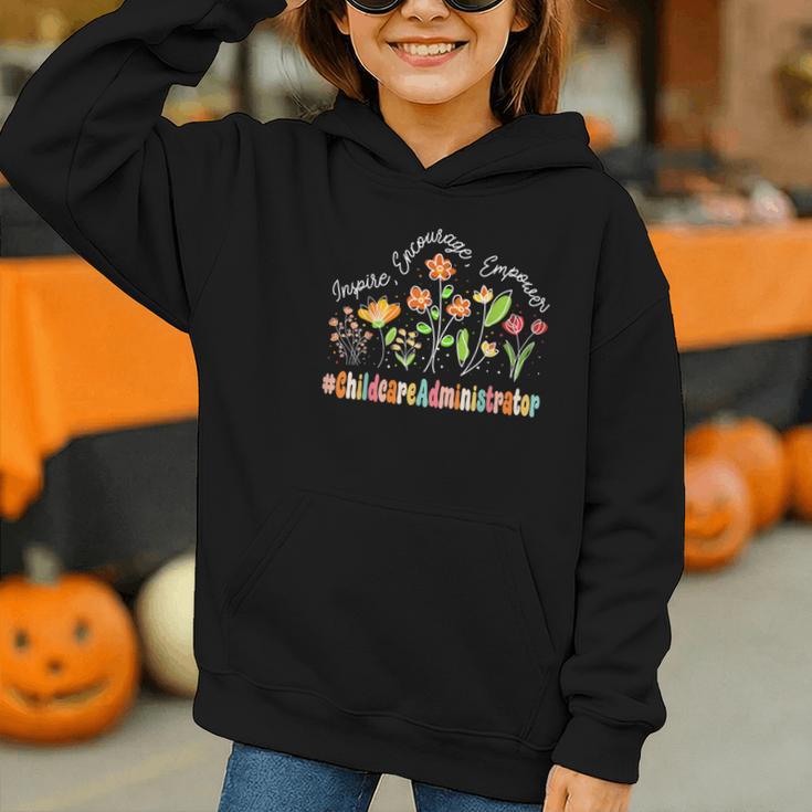 Childcare Administrator Appreciation Week Back To School Graphic Youth Hoodie Childcare Administrator Appreciation Week Back To School Graphic Youth Hoodie