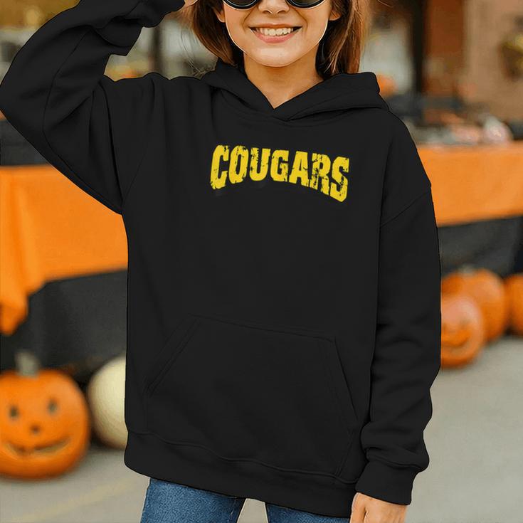 Cougars Back To School Spirit GY Graphic Youth Hoodie Cougars Back To School Spirit GY Graphic Youth Hoodie