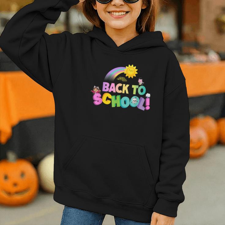 DreamWorks Gabby's Dollhouse Back To School Sunshine Graphic Youth Hoodie DreamWorks Gabby's Dollhouse Back To School Sunshine Graphic Youth Hoodie