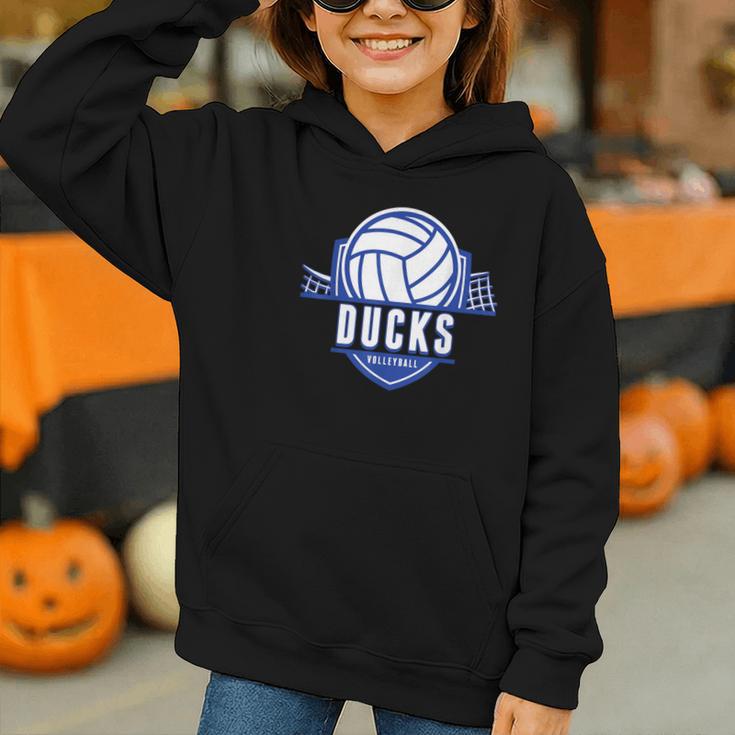 Ducks Volleyball Back To School Spirit B Graphic Youth Hoodie Ducks Volleyball Back To School Spirit B Graphic Youth Hoodie