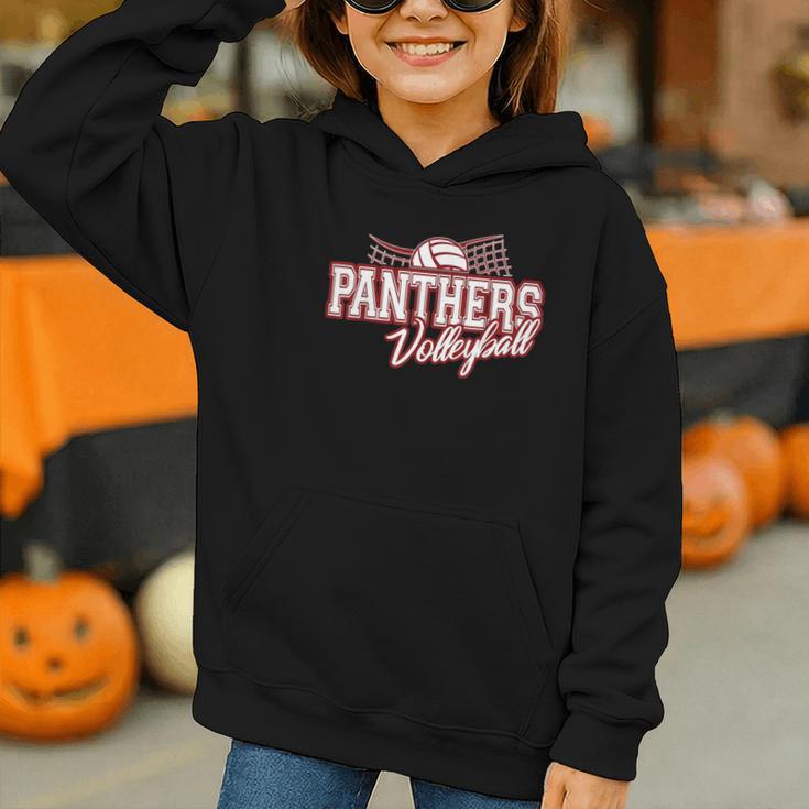 Panthers Volleyball Back To School Spirit M Graphic Youth Hoodie