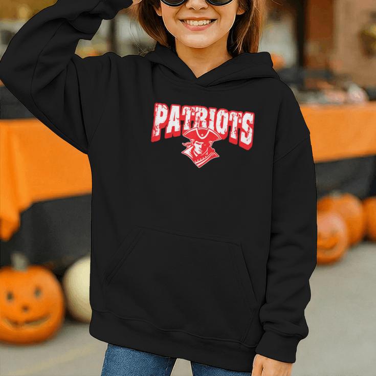 Patriots Back To School Spirit R Graphic Youth Hoodie