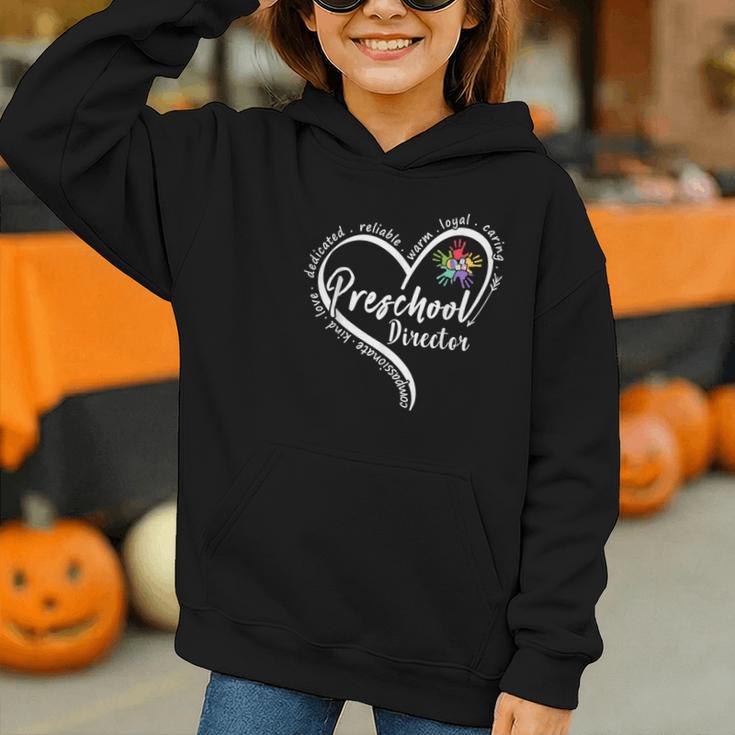 Preschool Director Assistant Back To School Daycare Thank Graphic Youth Hoodie