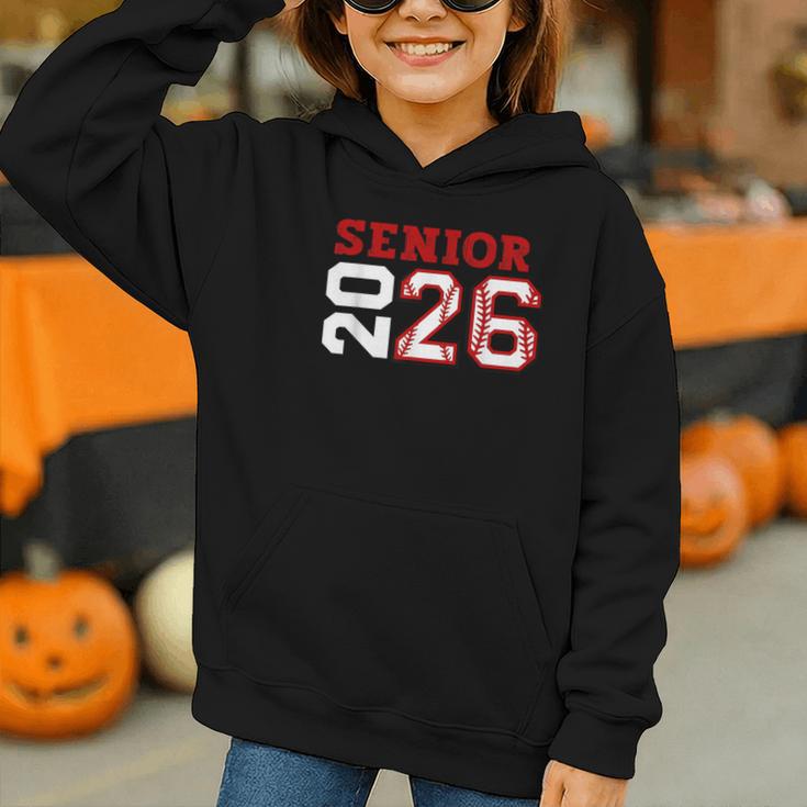 Senior Night Class Of 2026 Baseball Seniors Matching Team Graphic Youth Hoodie Senior Night Class Of 2026 Baseball Seniors Matching Team Graphic Youth Hoodie