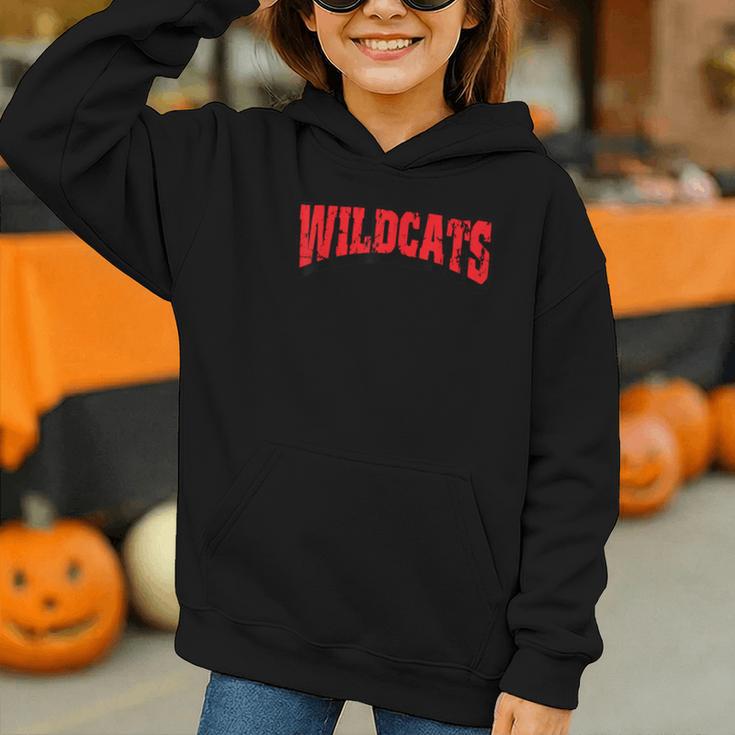 Wildcats Back To School Spirit R Graphic Youth Hoodie