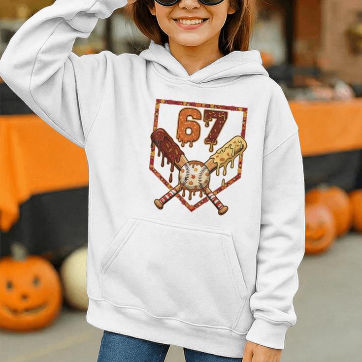 67 Baseball Drip Thanksgiving Six Seven Boys Teens Kids Graphic Youth Hoodie 67 Baseball Drip Thanksgiving Six Seven Boys Teens Kids Graphic Youth Hoodie