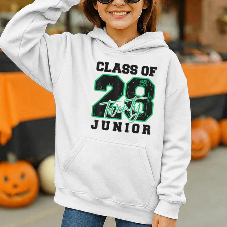 Class Of 2028 Junior High School Back To School 11th Grade Graphic Youth Hoodie Class Of 2028 Junior High School Back To School 11th Grade Graphic Youth Hoodie