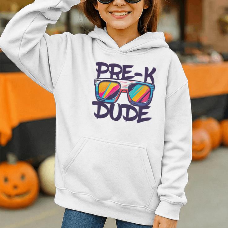 Pre-K Dude Shirt Graduation Back To School PreK Boy Girl Graphic Youth Hoodie