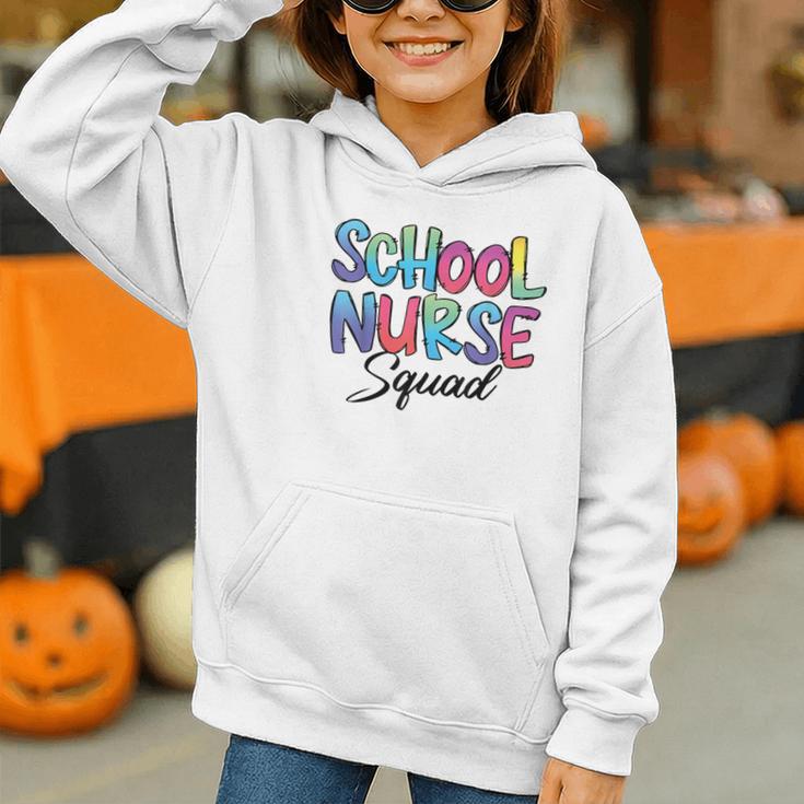 School Nurse Squad Tie Dye Back To School Appreciation Graphic Youth Hoodie School Nurse Squad Tie Dye Back To School Appreciation Graphic Youth Hoodie