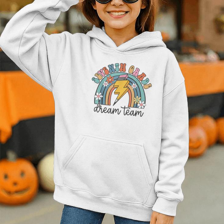 Seventh Grade Dream Team 1st Day Of 7th Grade Back To School Graphic Youth Hoodie Seventh Grade Dream Team 1st Day Of 7th Grade Back To School Graphic Youth Hoodie