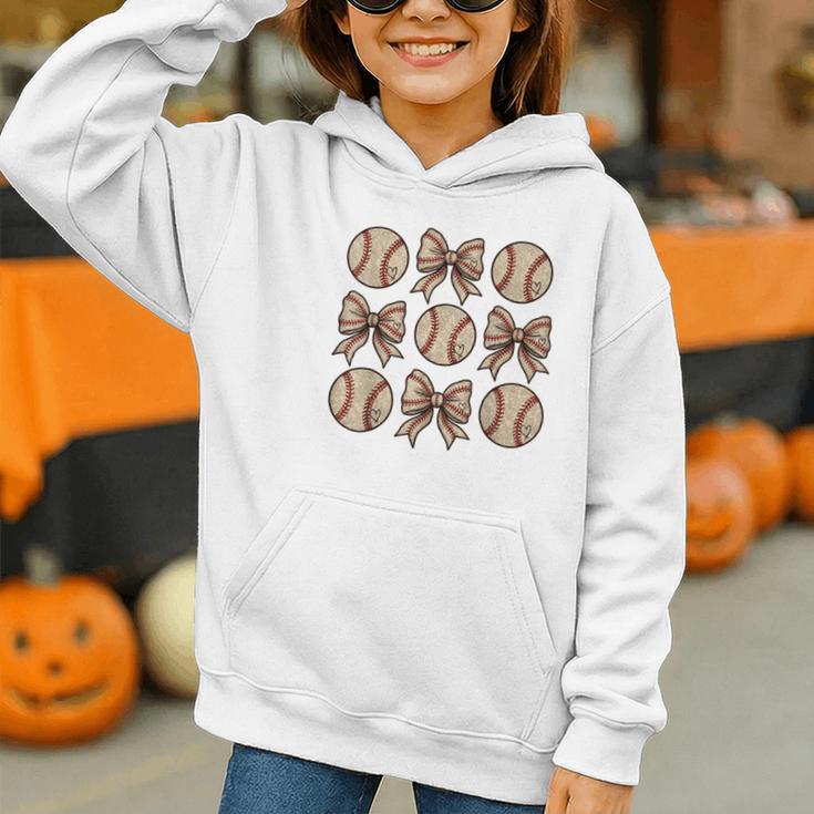 Soccer Bow Game Day Baseball Coquette Bow Women Girls Graphic Youth Hoodie Soccer Bow Game Day Baseball Coquette Bow Women Girls Graphic Youth Hoodie