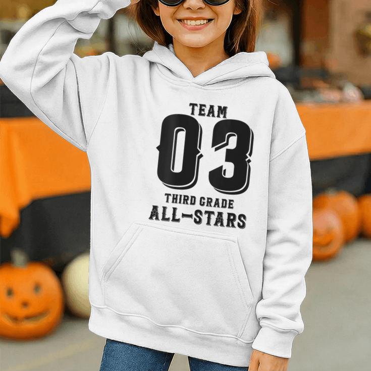 Team 3rd Grade All-Stars Back To School Tee For Stude Graphic Youth Hoodie Team 3rd Grade All-Stars Back To School Tee For Stude Graphic Youth Hoodie