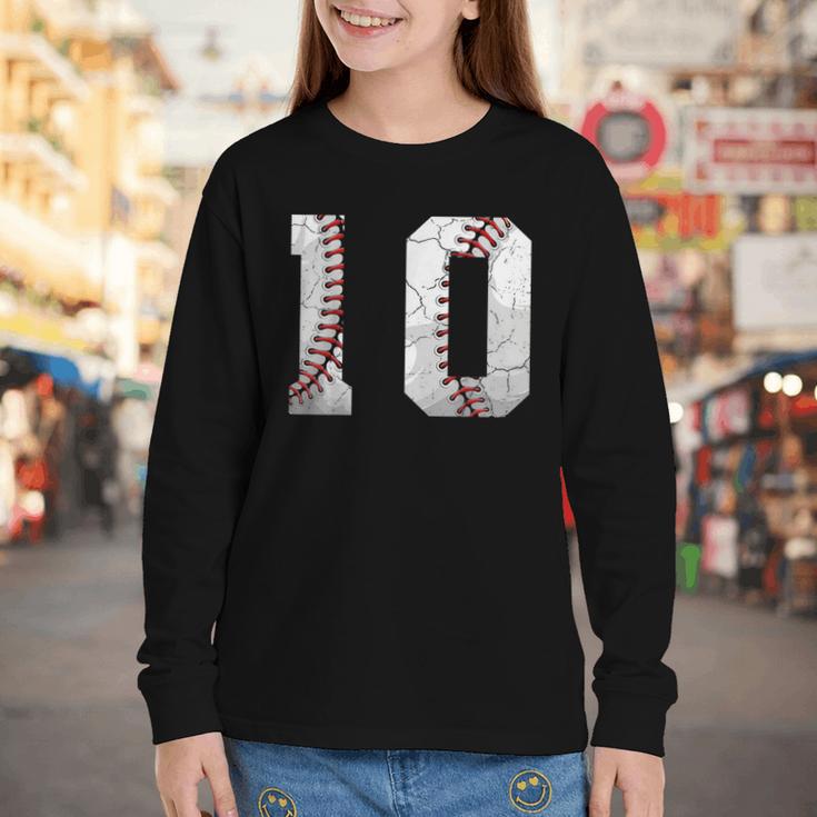 2016 10th Birthday Baseball Boys Kids Ten 10 Tenth Youth Long Sleeve Tee 2016 10th Birthday Baseball Boys Kids Ten 10 Tenth Youth Long Sleeve Tee